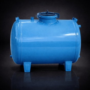 100LT Yatay Gübre Tankı 2mm