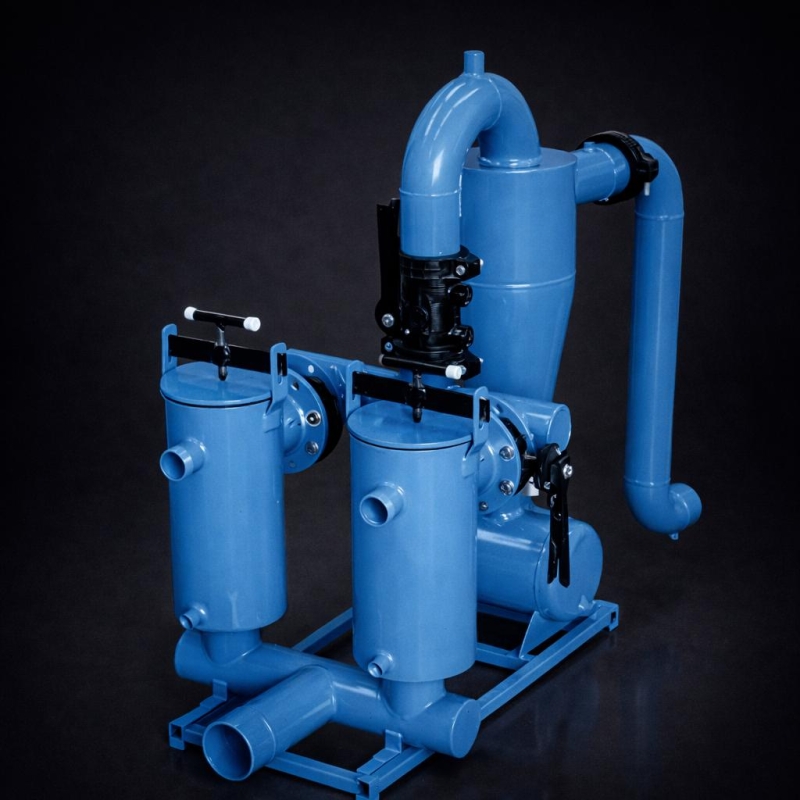 3 Manuel Ters Yıkamalı İkiz Filtreli Sistem