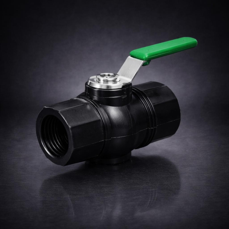 Ø 63 Dişi - Dişi Çelik Kollu Küresel Vana