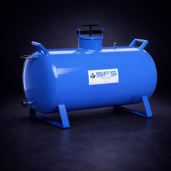 100LT Yatay Gübre Tankı 2mm