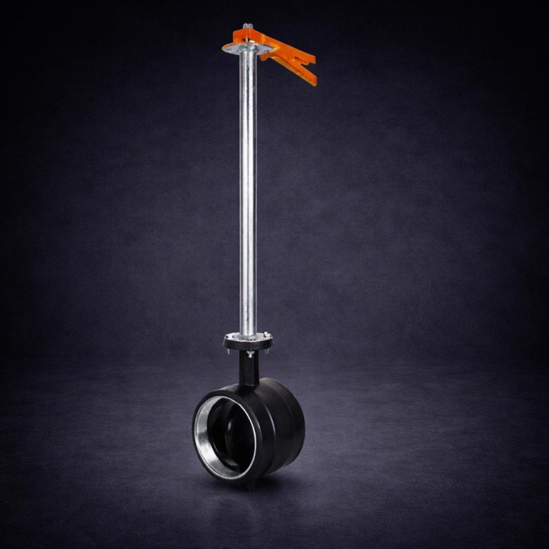 4 Toprak Altı İçten Dişli Kelebek Vana